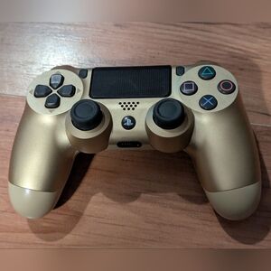 Official Sony PS4 DualShock 4 Wireless Controller - GOLD Edition